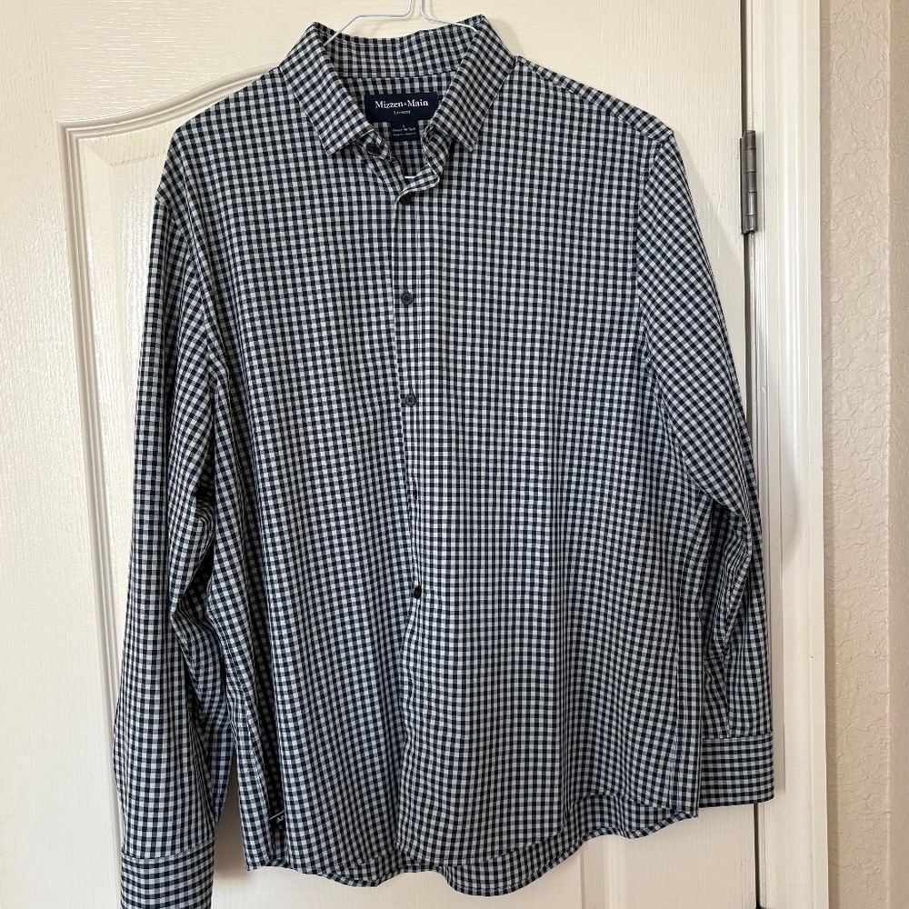 Mizzen Main Classic no tuck long sleeve shirt